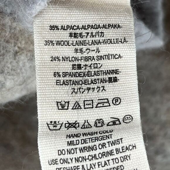 Free People Angelic Pullover Alpaca Blend Sweater Size Large - Picture 9 of 10